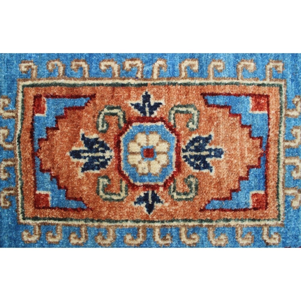 Noori Rug Aria Bahara Blue/Rust Rug - 9'9 x 13'8