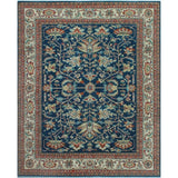 Noori Rug Aria Fine Chobi Rudo Blue/Ivory Rug - 8'1 x 9'8