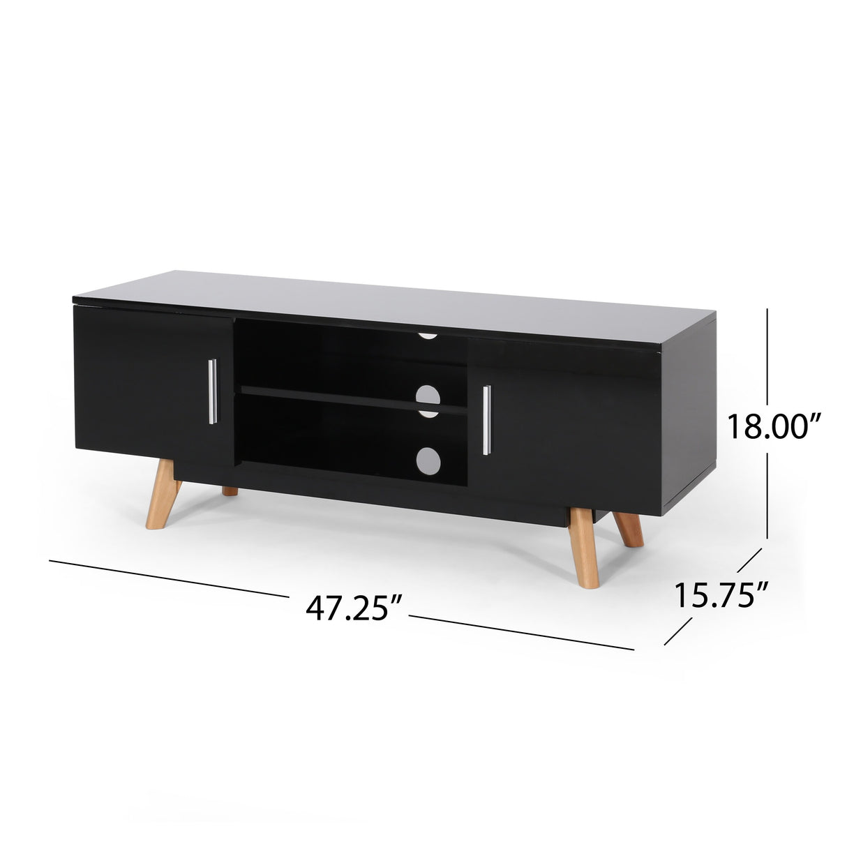 Ariade Mid-century Faux Wood TV Stand by Christopher Knight Home