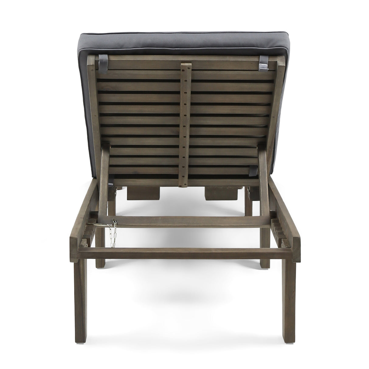 Ariana Outdoor Acacia Wood 3 Piece Chaise Lounge Set with Water-Resistant Cushions by Christopher Knight Home
