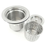 42" Stainless Steel 15mm Radius Double 60/40 Bowl 16 Gauge Undermount Kitchen Sink Complete Combo Accessories