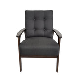 Aries Mid Century 3 Piece 4 Seater Fabric Chat Set by Christopher Knight Home