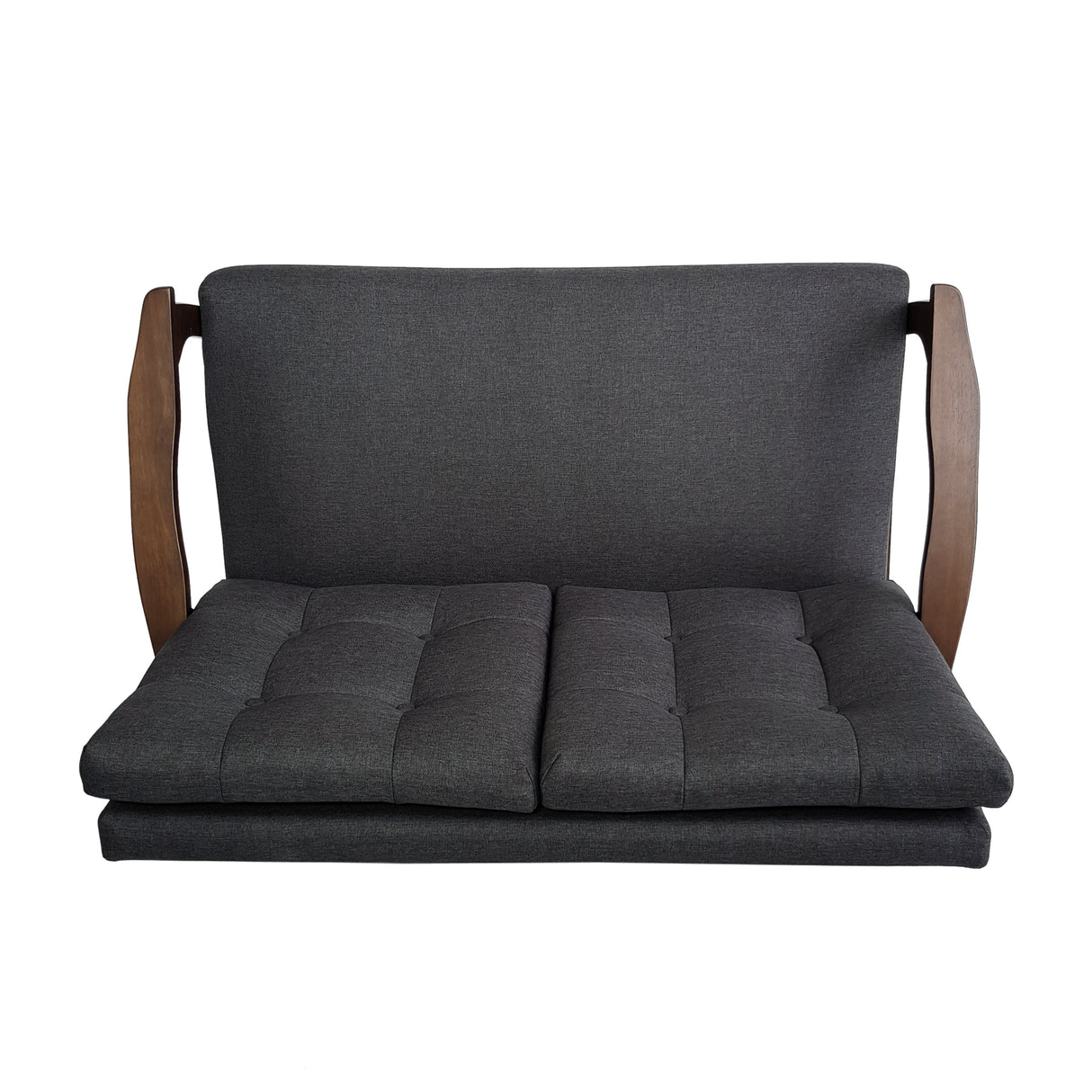 Aries Mid Century 3 Piece 4 Seater Fabric Chat Set by Christopher Knight Home