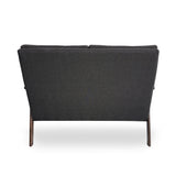 Aries Mid Century 3 Piece 4 Seater Fabric Chat Set by Christopher Knight Home