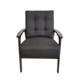 Aries Mid Century 3 Piece 5 Seater Fabric Chat Set by Christopher Knight Home