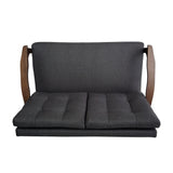 Aries Mid-century 2-piece Fabric Sofa Set by Christopher Knight Home