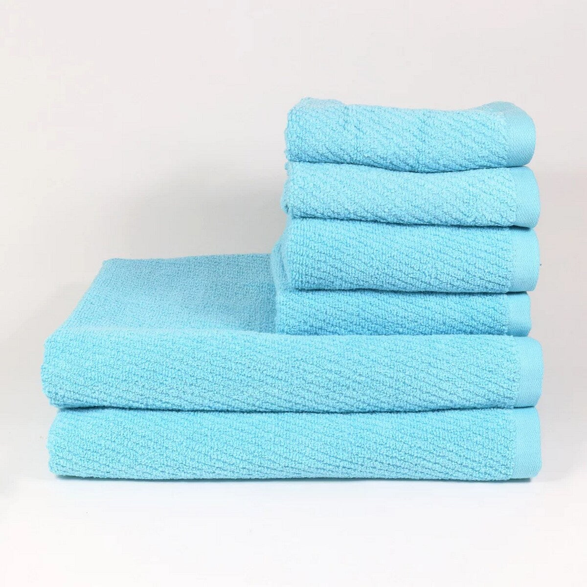 Arkwright Fast Dry Zero Twist 6-Piece Towel Set - 6-Piece Set