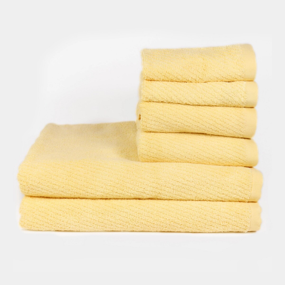 Arkwright Fast Dry Zero Twist 6-Piece Towel Set - 6-Piece Set