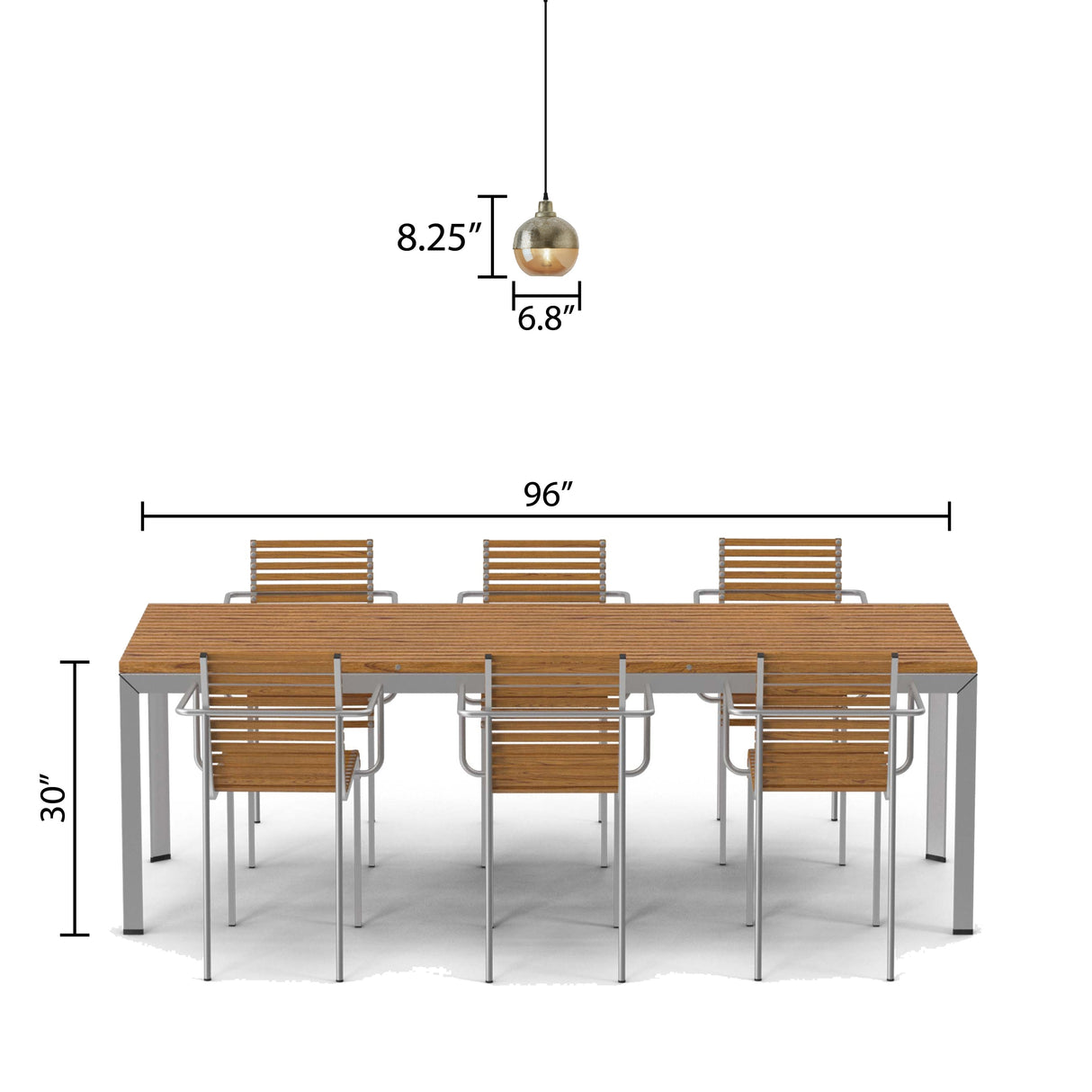 Arla River of Goods Silver and Amber Globe-Shaped Retro Pendant Lamp - 6.8" x 6.8" x 10.25/69.25"