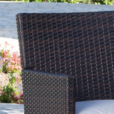 Arlo Outdoor 7-piece Rectangular Wicker Aluminum Dining Set with Cushions by Christopher Knight Home - N/A