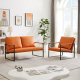 Arm Chair with Extra Thick Padded Backrest ,Non-Slip Adsorption Feet - 47.24" x25.59" x 29.13"