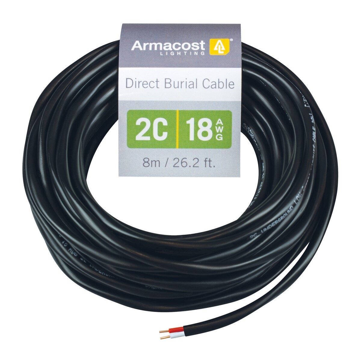 Armacost Lighting 2C 18AWG Direct Burial Cable - 26 Foot