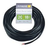 Armacost Lighting 2C 18AWG Direct Burial Cable - 26 Foot