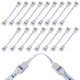 Armacost Lighting SureLock 2 Pin LED Strip Light Corner Connector, 18 Pack - 18 Pack