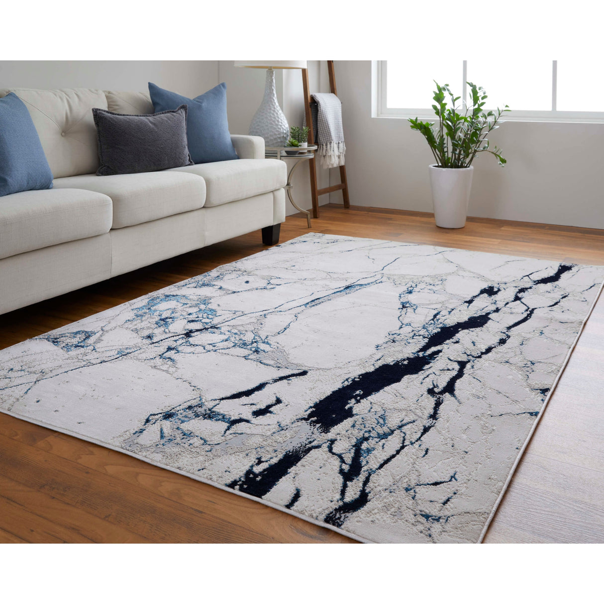 Armada R39GW Abstract Modern Area Rug