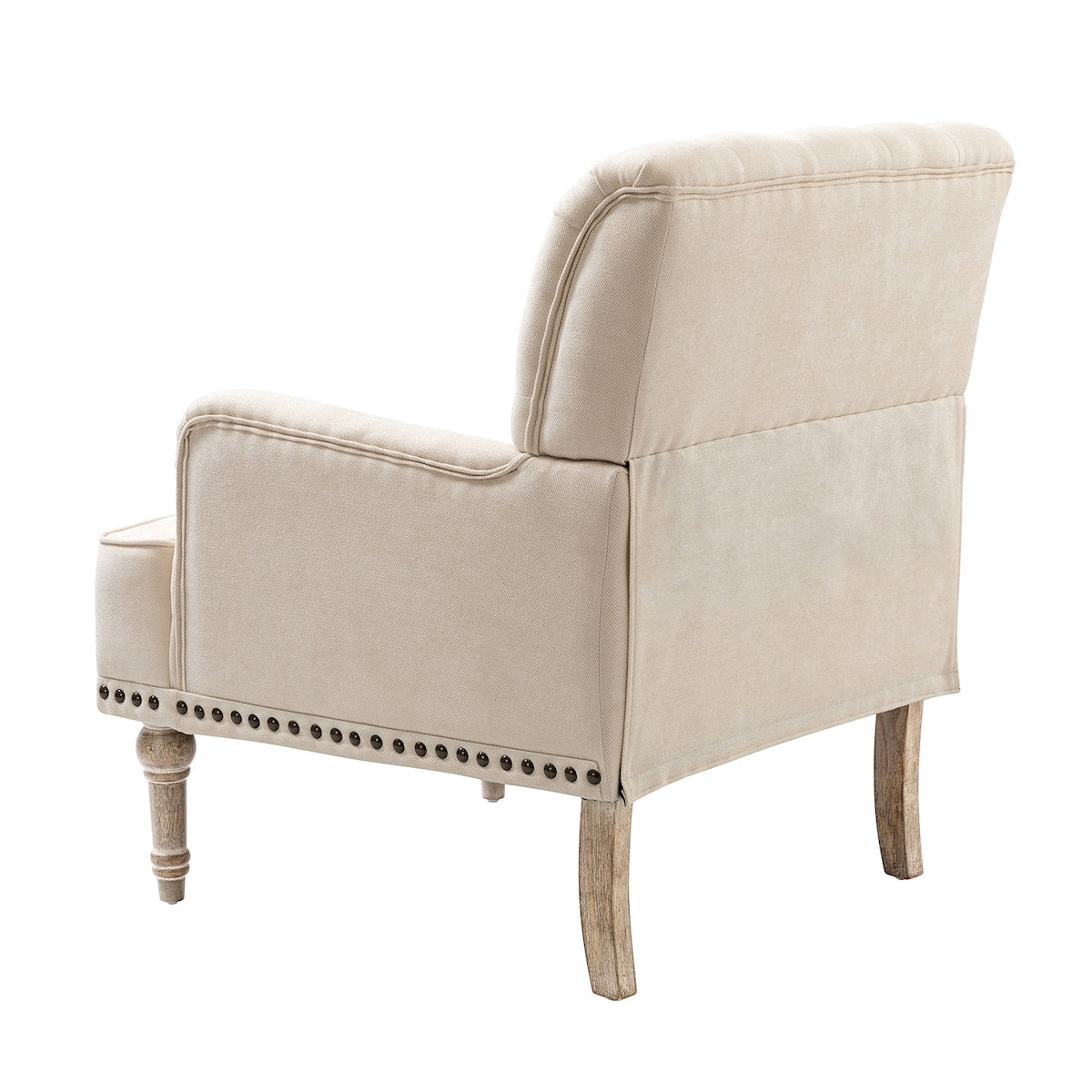 Armchair with Carved Legs