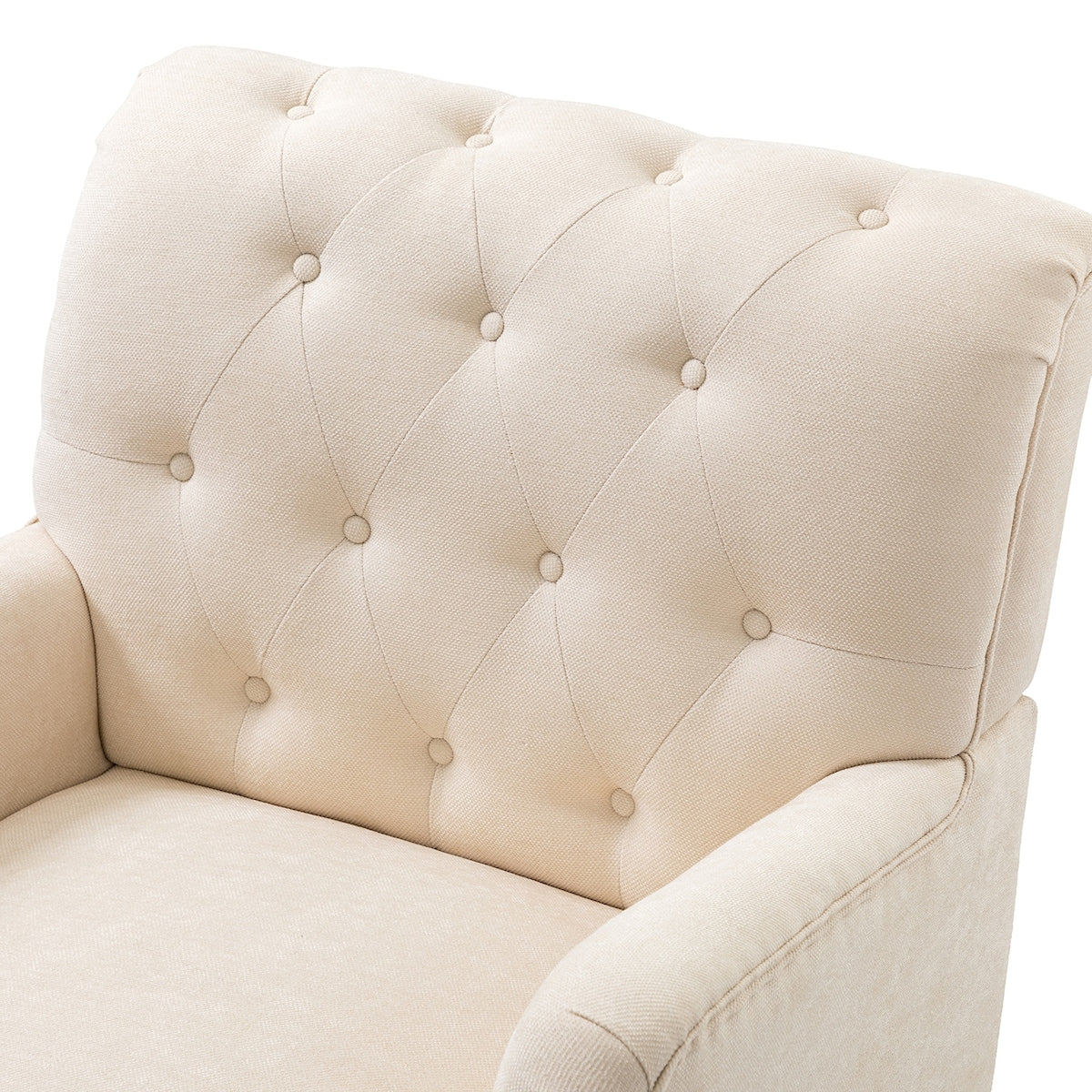 Armchair with Carved Legs