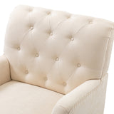 Armchair with Carved Legs