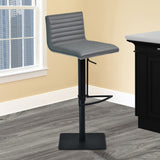 Cafa 22" Adjustable Swivel Bar Stool