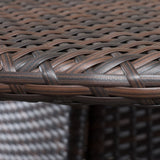 Armstrong Outdoor Multi-Brown 5-piece Dining Wicker Set by Christopher Knight Home