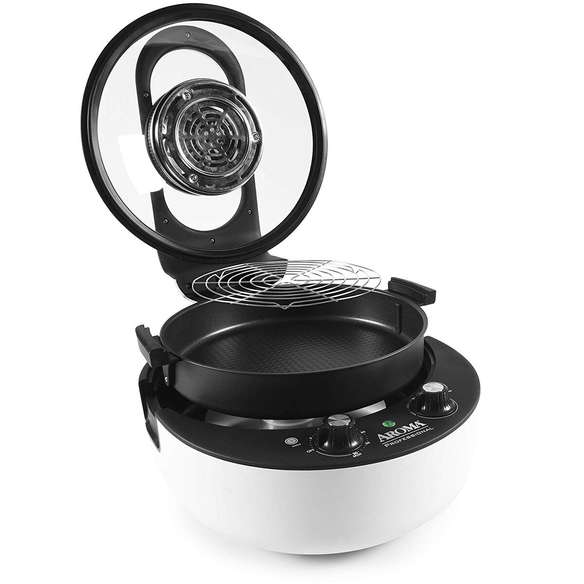 Aroma 4.7-Qt. Turbo Air Fryer/Multicooker