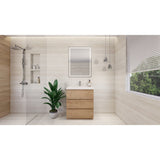 Aron 30'' Freestanding Vanity with Reinforced Acrylic Sink