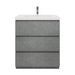 Aron 30'' Freestanding Vanity with Reinforced Acrylic Sink