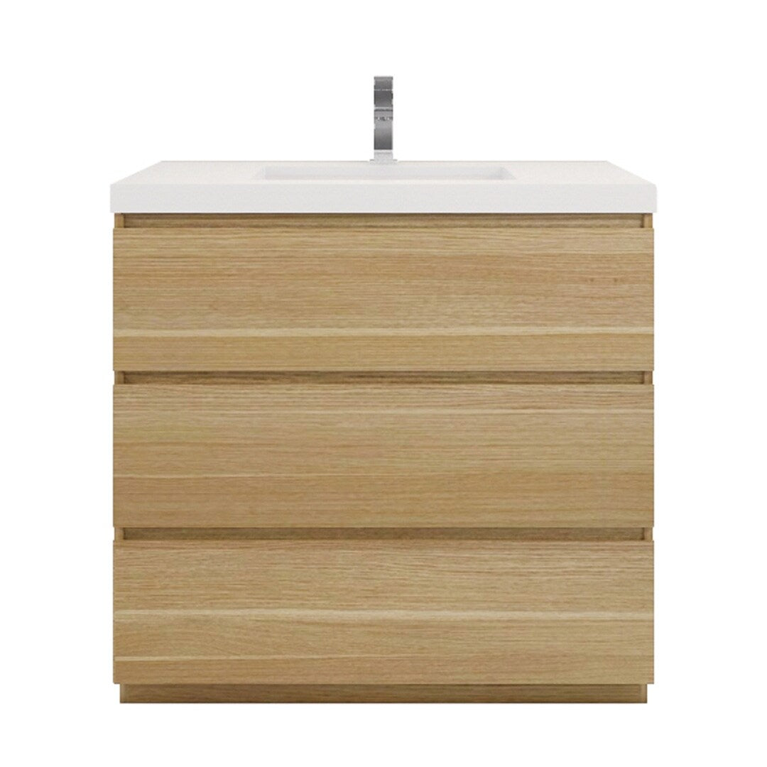 Aron 36'' Freestanding Vanity with Reinforced Acrylic Sink