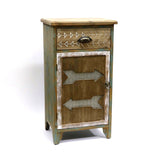 Arrowhead Cabin Wood Storage Cabinet
