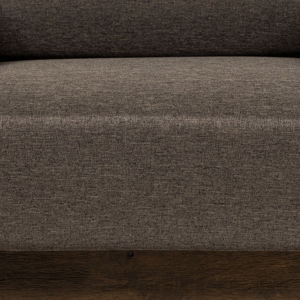 Jimo Rustic Oak and Linen Fabric 3-Piece Sofa Set by Furniture of America