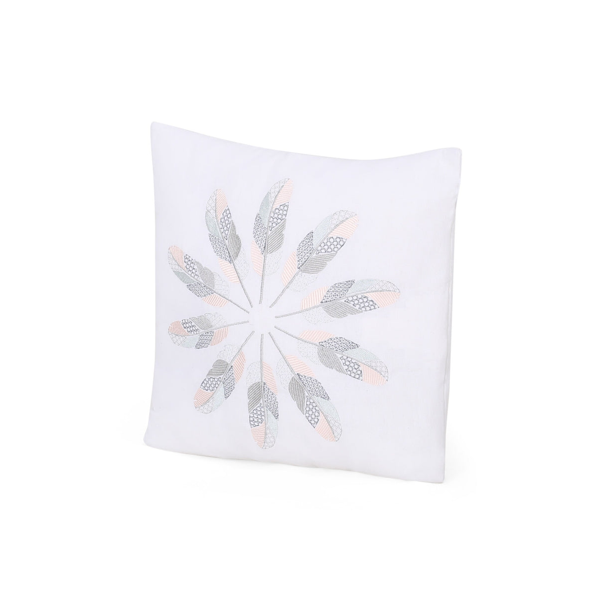 Arroyo Modern Fabric Throw Pillow Cover by Christopher Knight Home