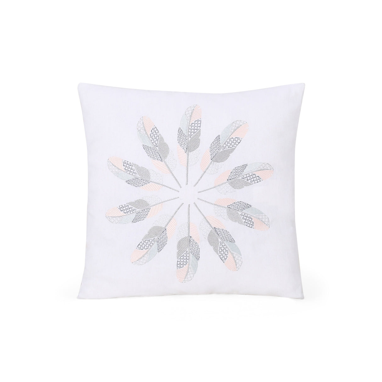 Arroyo Modern Fabric Throw Pillow Cover by Christopher Knight Home