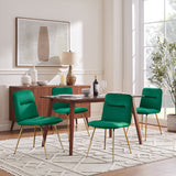 Art Leon Upholstered Accent Dining Chairs (Set of 2)