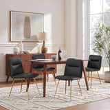 Art Leon Upholstered Accent Dining Chairs (Set of 2)