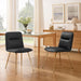 Art Leon Upholstered Accent Dining Chairs (Set of 2)
