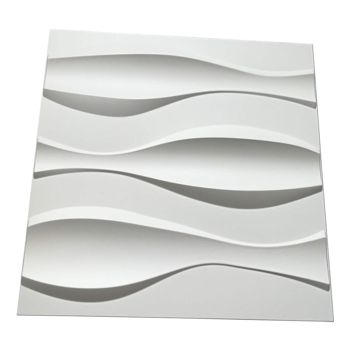 Art3d 3D Wall Panels PVC Wave Design III (32 Sq.Ft)