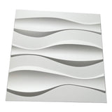 Art3d 3D Wall Panels PVC Wave Design III (32 Sq.Ft)