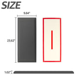 Art3d 9.84" x 23.62" Peel and Stick Headboard,Pack of 12, 3D Soundproof Wall Panels, Upholstered Wall Panel