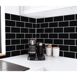 Art3d Peel and Stick Backsplash 14×12 in. Subway Tiles, Faux Ceramic Tiles (10 Tiles, Thicker Version)