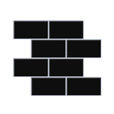 Art3d Peel and Stick Backsplash 14×12 in. Subway Tiles, Faux Ceramic Tiles (10 Tiles, Thicker Version)