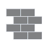 Art3d Peel and Stick Backsplash 14×12 in. Subway Tiles, Faux Ceramic Tiles (10 Tiles, Thicker Version)