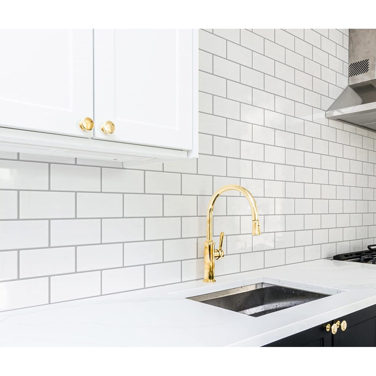 Art3d Peel and Stick Backsplash 14×12 in. Subway Tiles, Faux Ceramic Tiles (10 Tiles, Thicker Version)