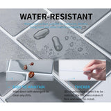 Art3d Peel and Stick Backsplash 14×12 in. Subway Tiles, Faux Ceramic Tiles (10 Tiles, Thicker Version)