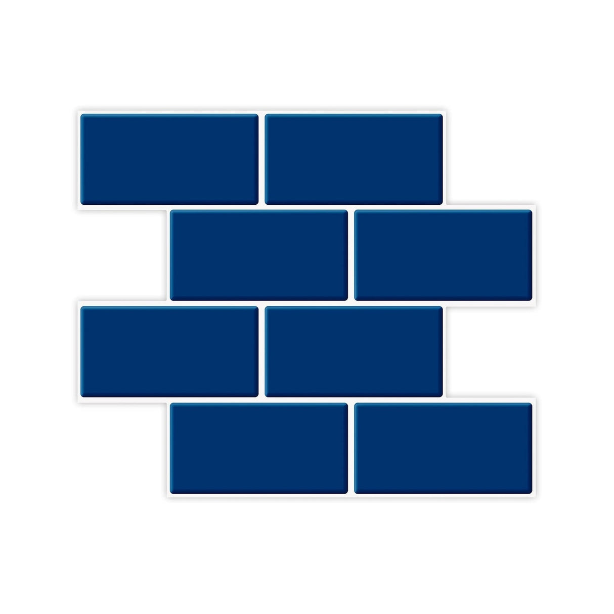 Art3d Peel and Stick Backsplash 14×12 in. Subway Tiles, Faux Ceramic Tiles (10 Tiles, Thicker Version)
