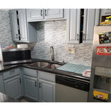 Art3d Peel and Stick Kitchen Backsplash Self-adhesive Wall Tile Stone, 10 Sheets