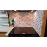 Art3d Peel and Stick Kitchen Backsplash Self-adhesive Wall Tile Stone, 10 Sheets