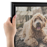 ArtToFrames Classic Waves 10x30 Inch Picture Frame, 1.00 Inch Wood Poster Frame Available in Multiple Colors (60823-10x30)