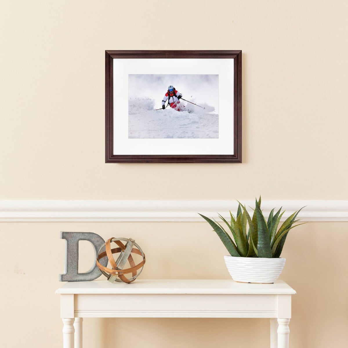 ArtToFrames Classic Waves 10x30 Inch Picture Frame, 1.00 Inch Wood Poster Frame Available in Multiple Colors (60823-10x30)