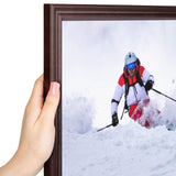ArtToFrames Classic Waves 10x30 Inch Picture Frame, 1.00 Inch Wood Poster Frame Available in Multiple Colors (60823-10x30)