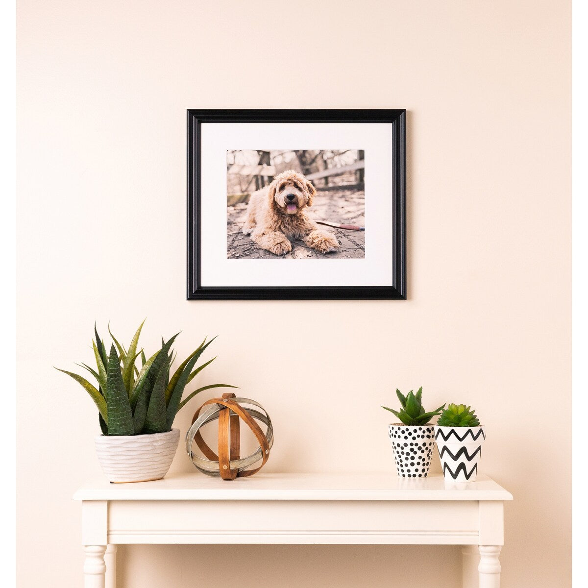 ArtToFrames Classic Waves 10x30 Inch Picture Frame, 1.00 Inch Wood Poster Frame Available in Multiple Colors (60823-10x30)